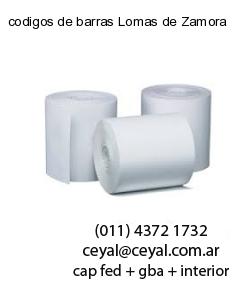 codigos de barras Lomas de Zamora