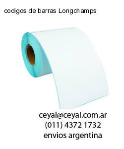 codigos de barras Longchamps