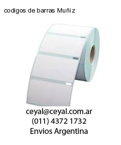 codigos de barras Muñiz
