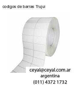 codigos de barras Trujui