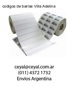 codigos de barras Villa Adelina