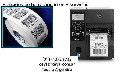   codigos de barras insumos   servicios