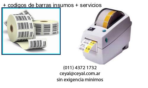   codigos de barras insumos   servicios