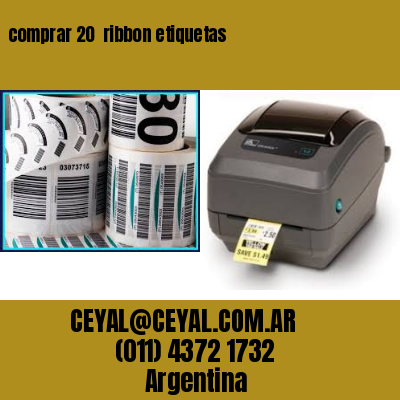 comprar 20  ribbon etiquetas