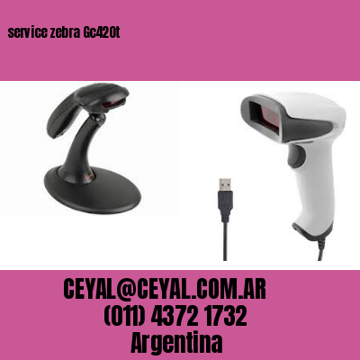 service zebra Gc420t