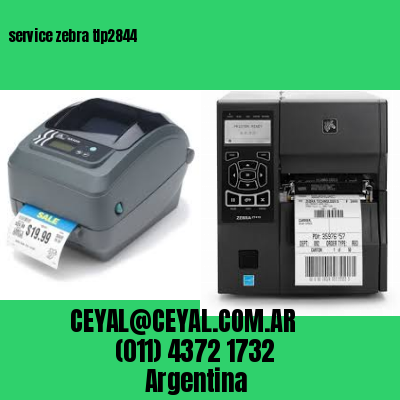 service zebra tlp2844