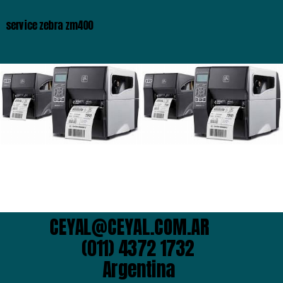 service zebra zm400