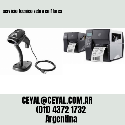 servicio tecnico zebra en Flores