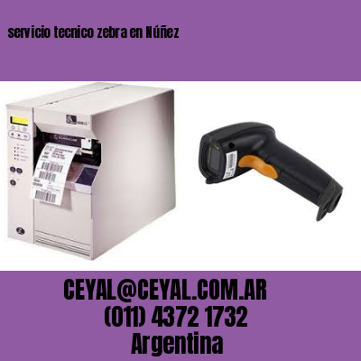 servicio tecnico zebra en Núñez