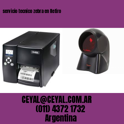 servicio tecnico zebra en Retiro