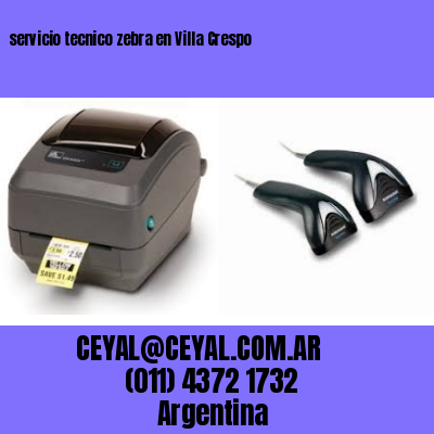 servicio tecnico zebra en Villa Crespo
