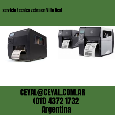 servicio tecnico zebra en Villa Real