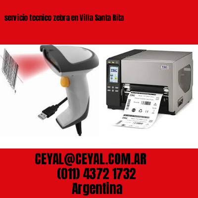 servicio tecnico zebra en Villa Santa Rita
