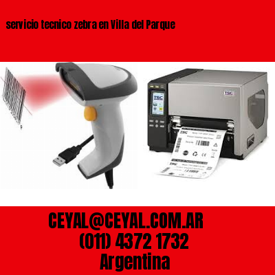 servicio tecnico zebra en Villa del Parque