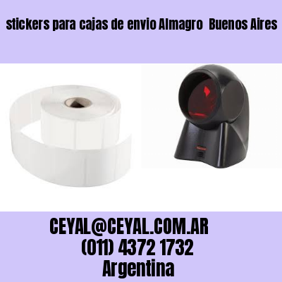 stickers para cajas de envio Almagro  Buenos Aires