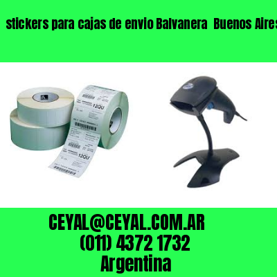 stickers para cajas de envio Balvanera  Buenos Aires