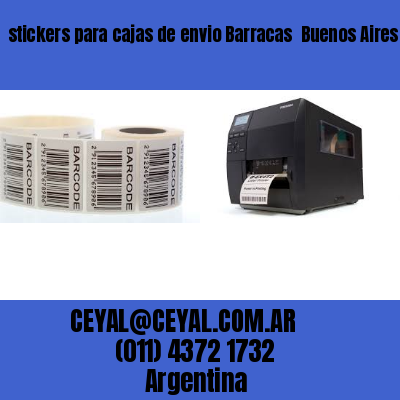 stickers para cajas de envio Barracas  Buenos Aires