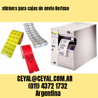 stickers para cajas de envio Berisso