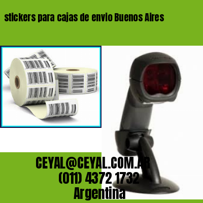 stickers para cajas de envio Buenos Aires