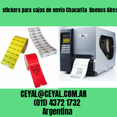 stickers para cajas de envio Chacarita  Buenos Aires