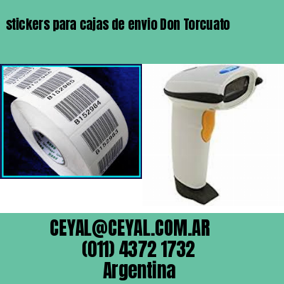 stickers para cajas de envio Don Torcuato