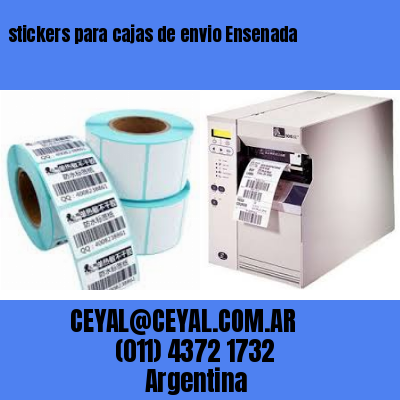 stickers para cajas de envio Ensenada