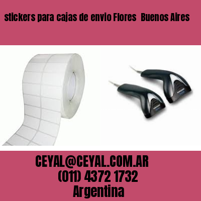 stickers para cajas de envio Flores  Buenos Aires