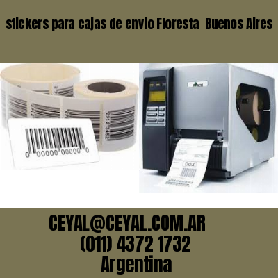 stickers para cajas de envio Floresta  Buenos Aires