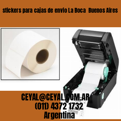 stickers para cajas de envio La Boca  Buenos Aires