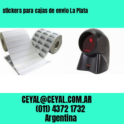 stickers para cajas de envio La Plata