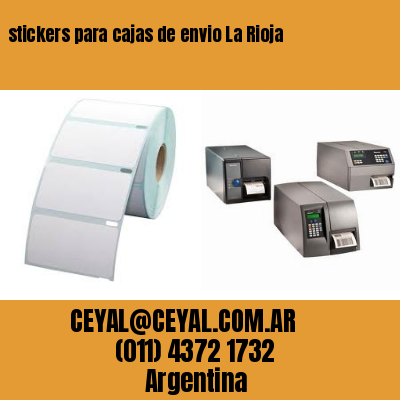 stickers para cajas de envio La Rioja