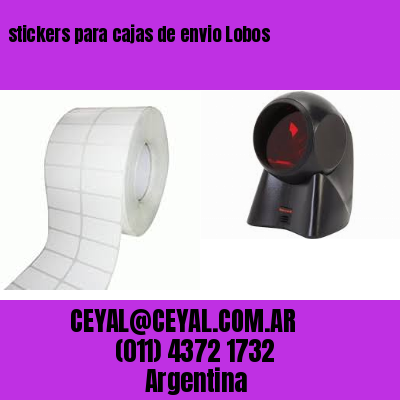 stickers para cajas de envio Lobos