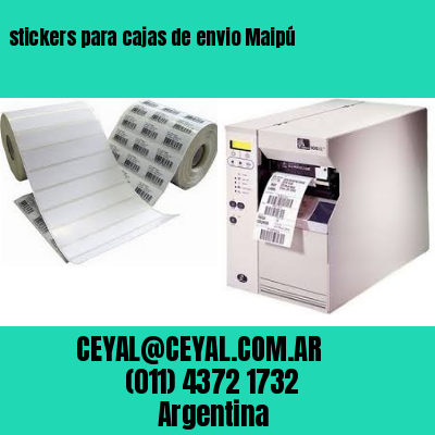 stickers para cajas de envio Maipú