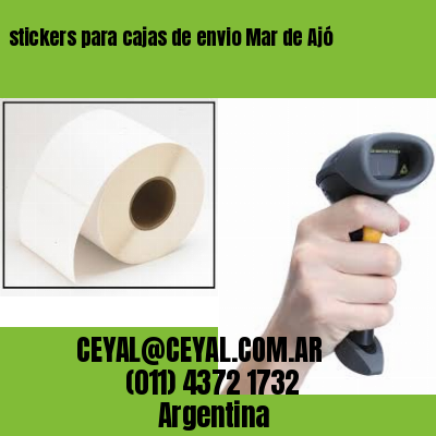 stickers para cajas de envio Mar de Ajó