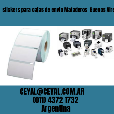 stickers para cajas de envio Mataderos  Buenos Aires