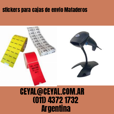 stickers para cajas de envio Mataderos