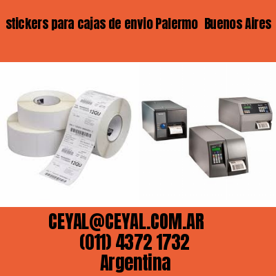 stickers para cajas de envio Palermo  Buenos Aires