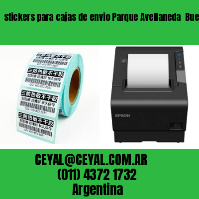 stickers para cajas de envio Parque Avellaneda  Buenos Aires