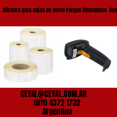 stickers para cajas de envio Parque Chacabuco  Buenos Aires