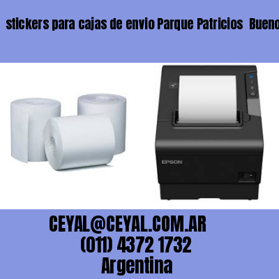 stickers para cajas de envio Parque Patricios  Buenos Aires