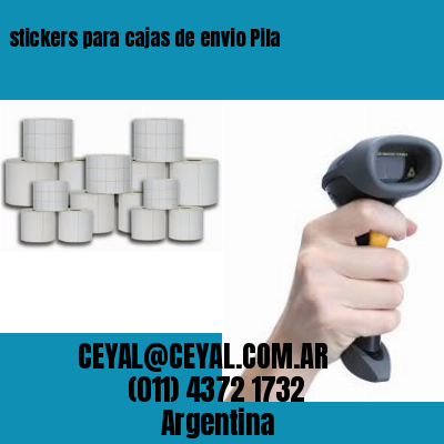 stickers para cajas de envio Pila