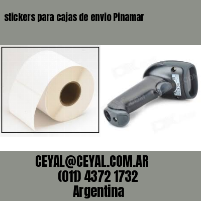 stickers para cajas de envio Pinamar