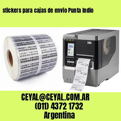 stickers para cajas de envio Punta Indio