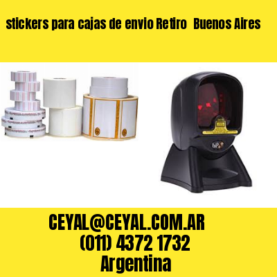 stickers para cajas de envio Retiro  Buenos Aires