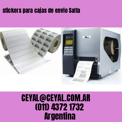 stickers para cajas de envio Salta
