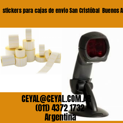 stickers para cajas de envio San Cristóbal  Buenos Aires