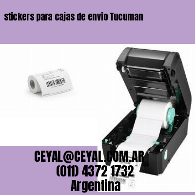 stickers para cajas de envio Tucuman