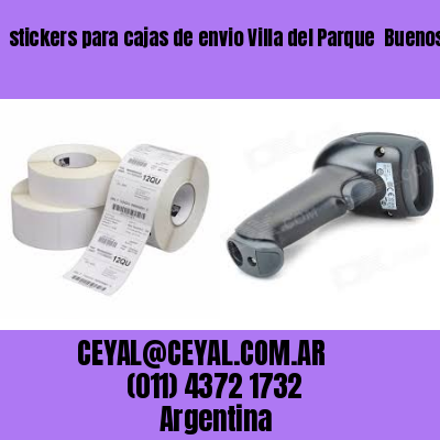 stickers para cajas de envio Villa del Parque  Buenos Aires
