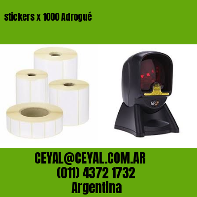 stickers x 1000 Adrogué