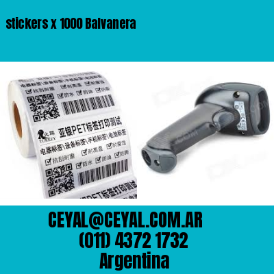 stickers x 1000 Balvanera